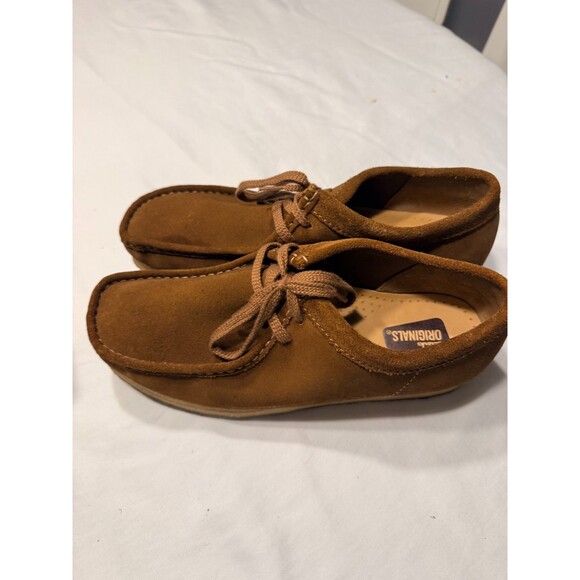 Clarks Originals Wallabee Size 9 MENS Oak Hairy main image 7